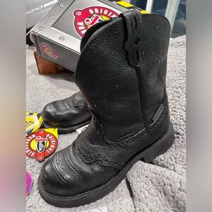 Women Justin Boots-Steel toed work bootss